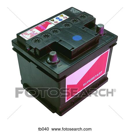 Photograph of a car battery View Large Photo Image Stock Image - Photograph of a car battery. Fotosearch