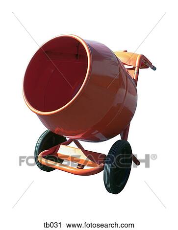 Photograph of a cement mixer View Large Photo Image Stock Image - Photograph of a cement mixer. Fotosearch