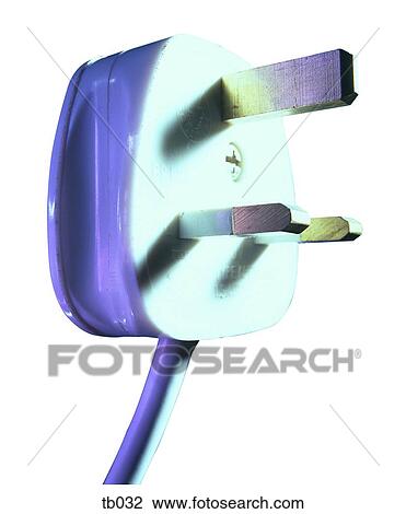 Photograph of a domestic 3 pin plug View Large Photo Image Stock Image - Photograph of a domestic 3 pin plug. Fotosearch