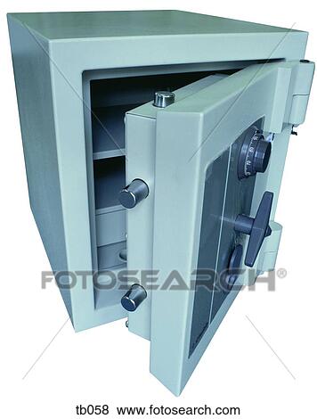 Photograph of a security safe View Large Photo Image Stock Photo - Photograph of a security safe. Fotosearch