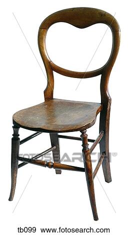 Photograph of an antique dining chair View Large Photo Image Stock Photo - Photograph of an antique dining chair. Fotosearch