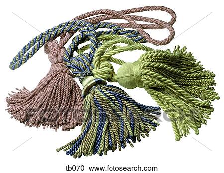 Photograph of various curtain tie-back sash cords View Large Photo Image Stock Image - Photograph of various curtain tie-back sash cords. Fotosearch