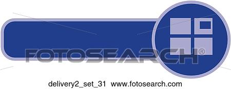 Web Page "Delivery" Symbol/Icon View Large Illustration Clip Art - Web Page "Delivery" Symbol/Icon. Fotosearch