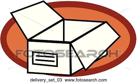 Drawing - Web Page "Delivery" Symbol/Icon. Fotosearch