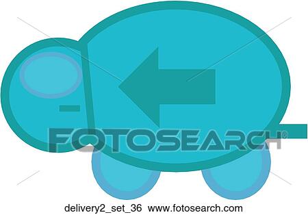 Stock Illustration - Web Page "Delivery" Symbol/Icon. Fotosearch