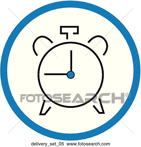 Stock Illustration - Web Page "Delivery" Symbol/Icon. Fotosearch