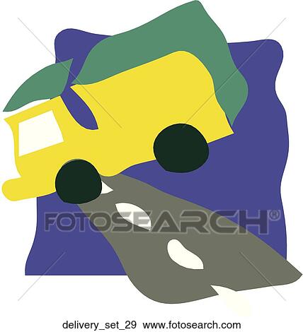 Stock Illustration - Web Page "Delivery" Symbol/Icon. Fotosearch