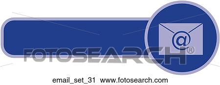 Web Page "Email" Symbol/Icon View Large Illustration Clip Art - Web Page "Email" Symbol/Icon. Fotosearch