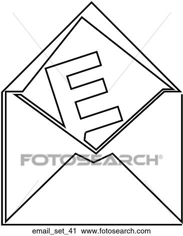 Web Page "Email" Symbol/Icon View Large Illustration Clip Art - Web Page "Email" Symbol/Icon. Fotosearch