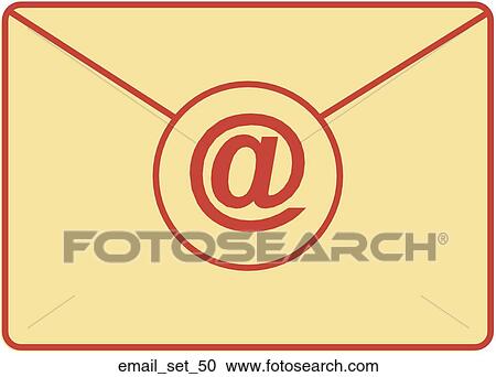 Web Page "Email" Symbol/Icon View Large Illustration Clipart - Web Page "Email" Symbol/Icon. Fotosearch