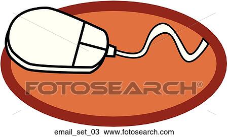 Drawing - Web Page "Email" Symbol/Icon. Fotosearch
