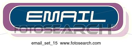 Stock Illustration - Web Page "Email" Symbol/Icon. Fotosearch