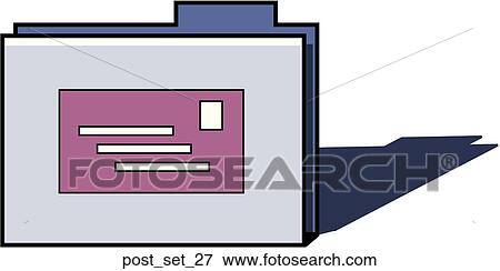 Web Page "Post" or "Email" Symbol/Icon View Large Illustration Stock Illustration - Web Page "Post" or "Email" Symbol/Icon. Fotosearch