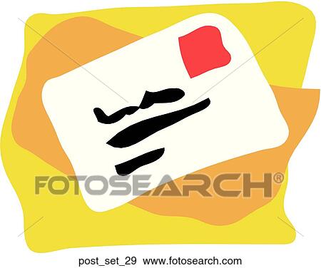 Web Page "Post" or "Email" Symbol/Icon View Large Illustration Stock Illustration - Web Page "Post" or "Email" Symbol/Icon. Fotosearch