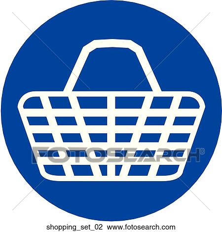 Web Page "Shopping" Symbol/Icon View Large Illustration Drawing - Web Page "Shopping" Symbol/Icon. Fotosearch