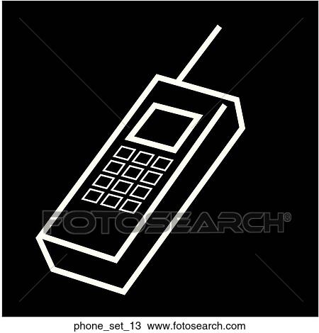 Web Page "Telephone" Symbol/Icon View Large Illustration Drawing - Web Page "Telephone" Symbol/Icon. Fotosearch