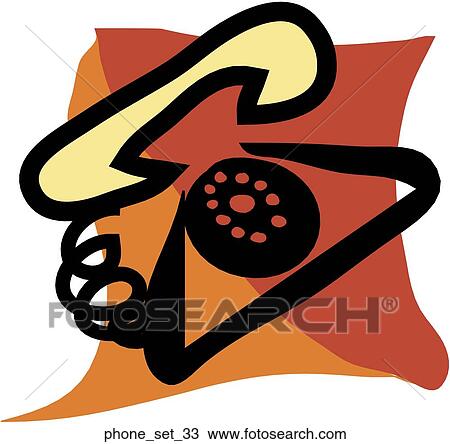 Web Page "Telephone" Symbol/Icon View Large Illustration Drawing - Web Page "Telephone" Symbol/Icon. Fotosearch