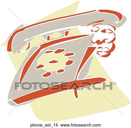 Stock Illustration - Web Page "Telephone" Symbol/Icon. Fotosearch