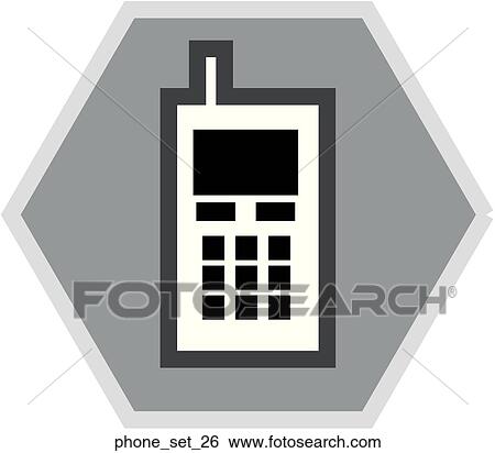 Web Page "Telephone" Symbol/Icon View Large Illustration Stock Illustration - Web Page "Telephone" Symbol/Icon. Fotosearch