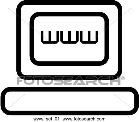 Web Page "WWW" Symbol/Icon View Large Illustration Clip Art - Web Page "WWW" Symbol/Icon. Fotosearch