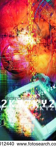 Stock Image - Digital Image Business & Technology. Fotosearch