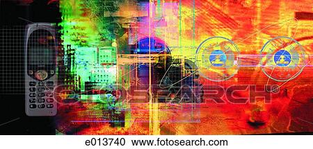 Stock Image - Digital Image Business & Technology. Fotosearch