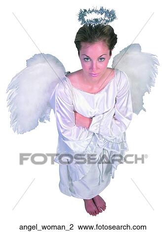 Stock Image - Angel woman 2. Fotosearch