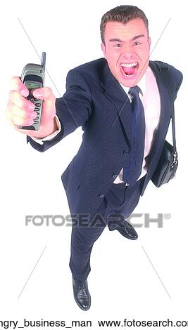 Angry business man View Large Photo Image Picture - Angry business man. Fotosearch