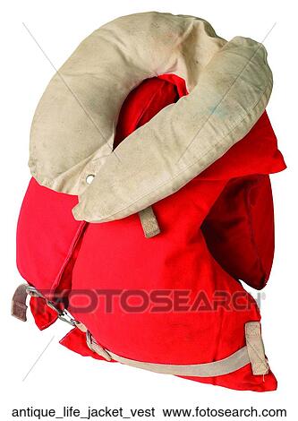 Stock Photograph - Antique life jacket vest. Fotosearch