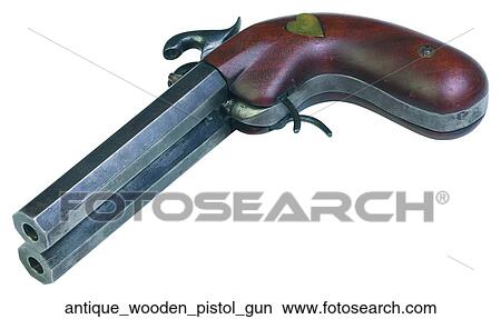 Antique wooden pistol gun View Large Photo Image Picture - Antique wooden pistol gun. Fotosearch