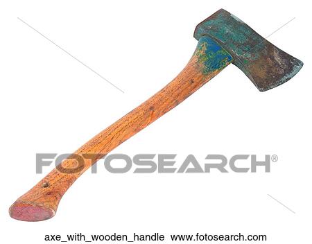 Axe with wooden handle View Large Photo Image Stock Image - Axe with wooden handle. Fotosearch
