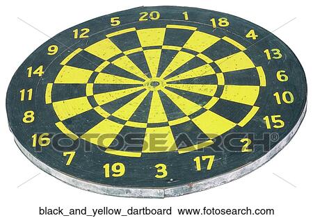 Black and yellow dartboard View Large Photo Image Stock Image - Black and yellow dartboard. Fotosearch
