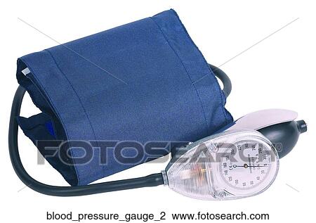 Stock Image - Blood pressure gauge 2. Fotosearch