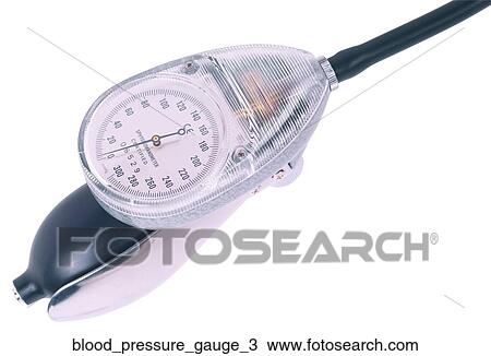 Stock Image - Blood pressure gauge 3. Fotosearch