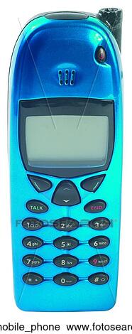 Blue mobile phone View Large Photo Image Stock Image - Blue mobile phone. Fotosearch