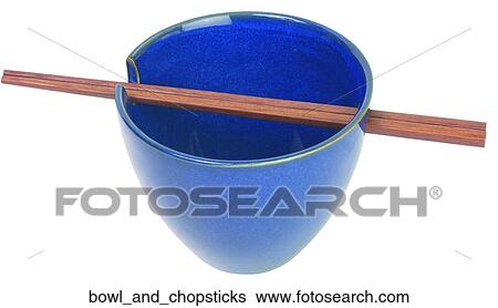 Bowl and chopsticks View Large Photo Image Stock Photograph - Bowl and chopsticks. Fotosearch
