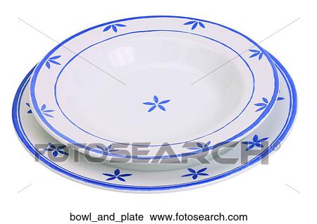 Bowl and plate View Large Photo Image Stock Image - Bowl and plate. Fotosearch