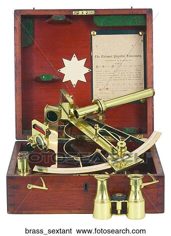 Brass sextant View Large Photo Image Stock Photograph - Brass sextant. Fotosearch