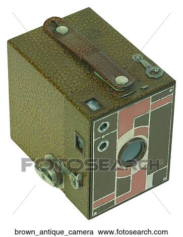 Brown antique camera View Large Photo Image Stock Image - Brown antique camera. Fotosearch