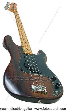 Brown electric guitar View Large Photo Image Stock Photography - Brown electric guitar. Fotosearch