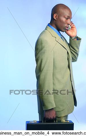 Business man on mobile 4 View Large Photo Image Picture - Business man on mobile 4. Fotosearch