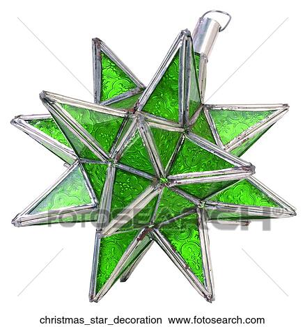 Picture - Christmas star decoration. Fotosearch