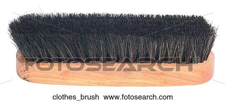 Stock Image - Clothes brush. Fotosearch