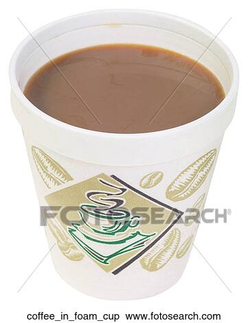 Coffee in foam cup View Large Photo Image Stock Photography - Coffee in foam cup. Fotosearch