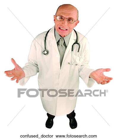Confused doctor View Large Photo Image Stock Photography - Confused doctor. Fotosearch