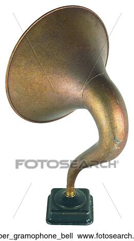 Copper gramophone bell View Large Photo Image Stock Image - Copper gramophone bell. Fotosearch