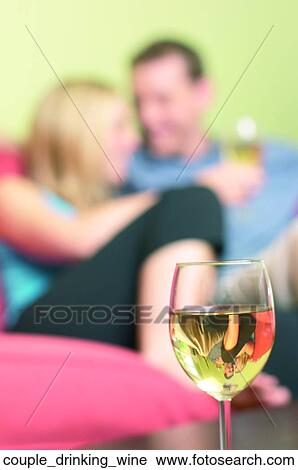 Couple drinking wine View Large Photo Image Stock Image - Couple drinking wine. Fotosearch
