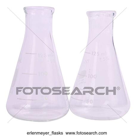 Stock Photograph - Erlenmeyer flasks. Fotosearch