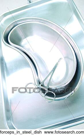 Forceps in steel dish View Large Photo Image Stock Image - Forceps in steel dish. Fotosearch