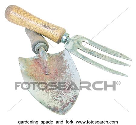 Gardening spade and fork View Large Photo Image Stock Image - Gardening spade and fork. Fotosearch